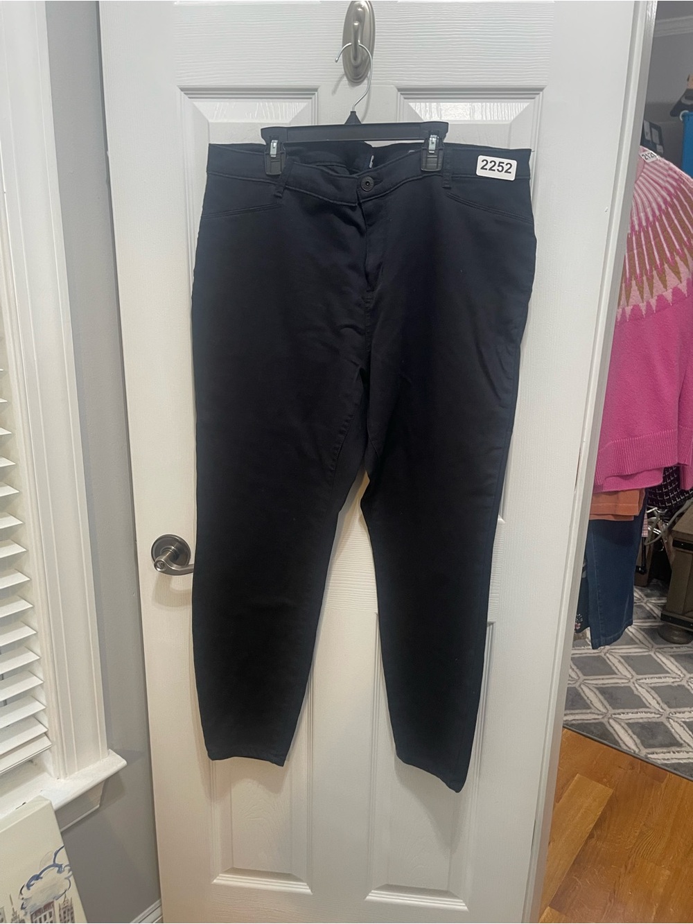 GAP Black Skinny Ponte Pants